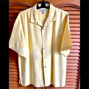 Tommy Bahama 100% silk shirt.